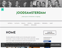 Tablet Screenshot of joodsamsterdam.nl